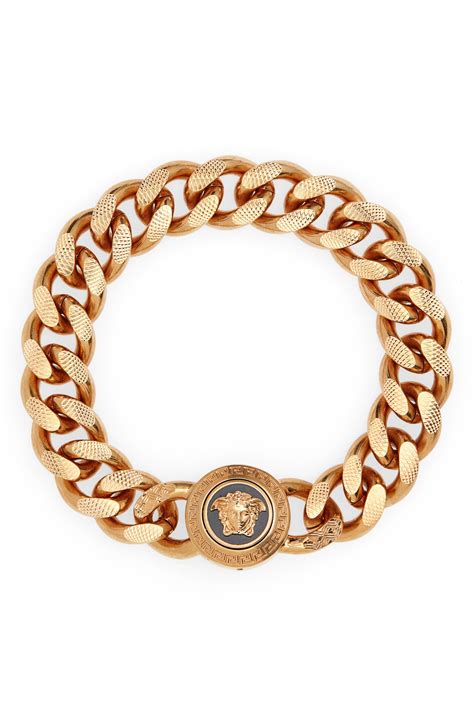 versace chain bracelet